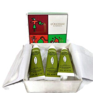 L'Occitane Verbena Cooling Hand Cream Gel Trio Set 30ML X 3 NEW